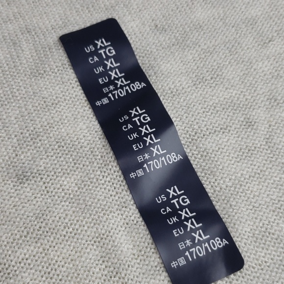 Gap Cream Color Sweater Top Sz XL New - Picture 7 of 8